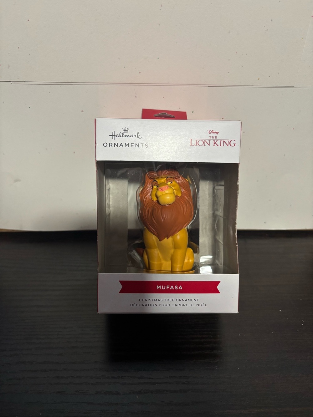 Disney The Lion king Mufasa Hallmark ornament